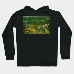 a spring landscape - Pierre Bonnard Hoodie